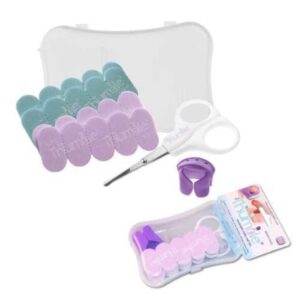 Kit tijeras + lima de uñas + 20 recambios